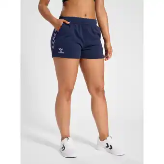 Decathlon Katoenen damesshort hummel hmlstaltic aanbieding