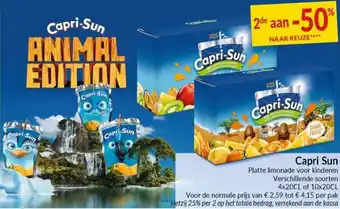Intermarché Capri Sun Platte limonade aanbieding