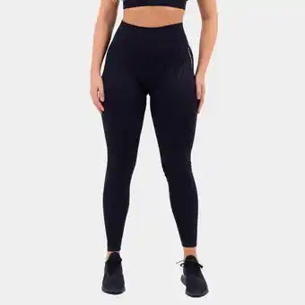 Decathlon Animal seamless scrunch leggings - zwart aanbieding