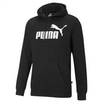 Decathlon Essentials big logo hoodie voor heren puma aanbieding