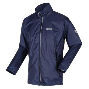 Decathlon Lyle iv heren hiking waterdichte jas - marine aanbieding