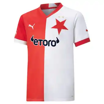 Decathlon Sk slavia prague home 22/23 replica jersey jeugd puma aanbieding