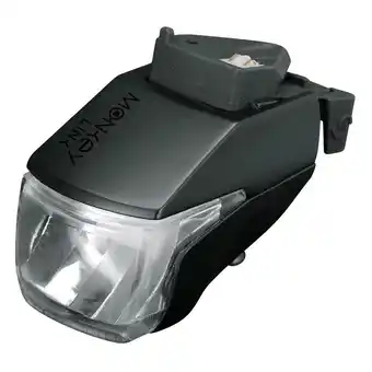 Decathlon Monkeylight front 50 lux recharge - (batterij) verlichting aanbieding