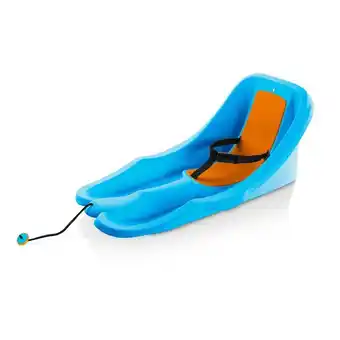 Decathlon Baby slee - met veiligheidsharnas en touw om de slee te trekken aanbieding