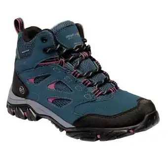 Decathlon Lady holcombe iep mid wandelschoenen voor dames - blauw aanbieding