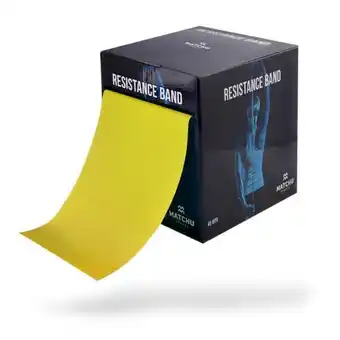 Decathlon Weerstandsband 45 meter - geel aanbieding