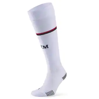 Decathlon A.c. milan replica gestreepte voetbalsokken voor heren puma aanbieding
