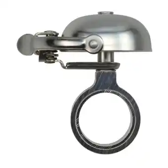 Decathlon Sakura bell - vorksteelklem - zilver aanbieding