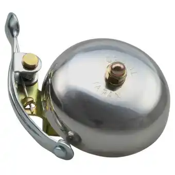 Suzu bell - stuurklem - gepolijst zilver
