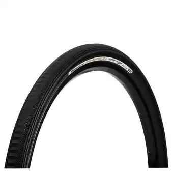 Decathlon Gravelking semi slick plus vouwband - 28'' - zwart aanbieding