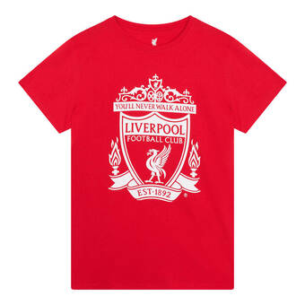 Decathlon Liverpool logo t-shirt senior - rood aanbieding