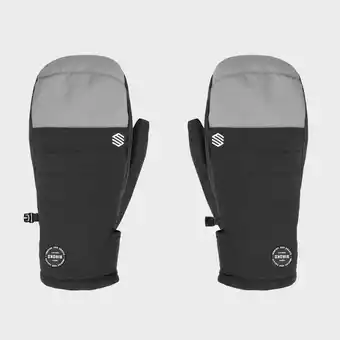 Decathlon Wanten wintersport siroko pitztal gray zwart heren en dames aanbieding