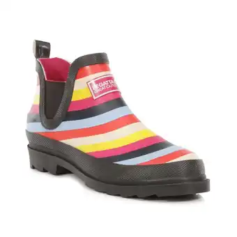 Decathlon Lady harper wandelregenlaarzen tot de enkels voor dames aanbieding
