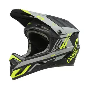 Decathlon Backflip helm strike v.23 zwart/neon geel aanbieding