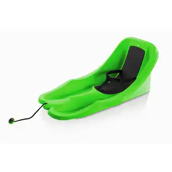 Decathlon Baby slee - met veiligheidsharnas en touw om de slee te trekken aanbieding