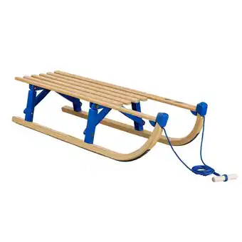 Decathlon Opvouwbare houten slee - 100cm aanbieding