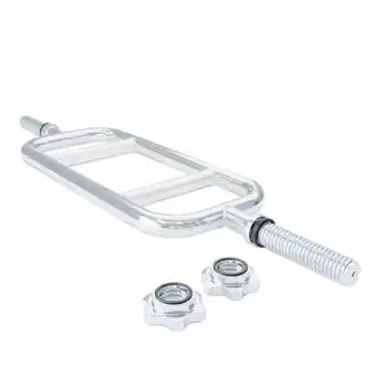 Decathlon Triceps halterstang met 86 cm lengte i triceps trainer voor krachttraining aanbieding