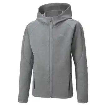 Decathlon Kinder hoodie met volledige rits puma evostripe b aanbieding