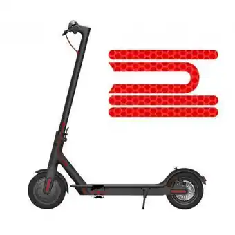 Decathlon Reflecterende stickers xiaomi - rood aanbieding
