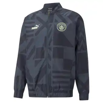 Decathlon Manchester city fc prematch voetbaljack heren puma aanbieding