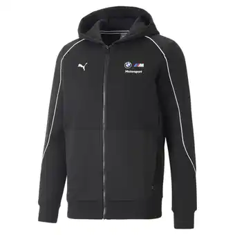 Bmw m motorsport sweatjack met capuchon voor heren puma