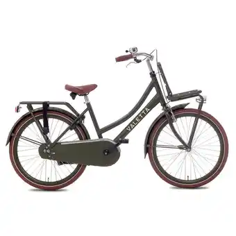 Decathlon Valetta cargo transportfiets - meisjesfiets - 24 inch - midnight blauw aanbieding