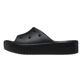 Decathlon Vrouwenslippers crocs classic platform aanbieding