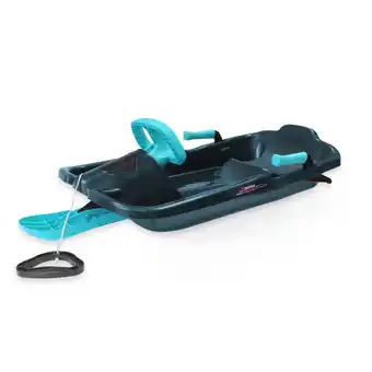 Decathlon Slee met stuur voor kinderen - met remmen en touw om de slee te trekken aanbieding