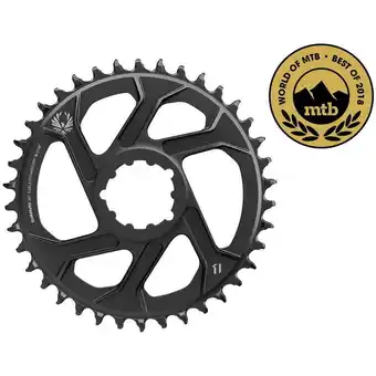 Decathlon X-sync 2 eagle kettingblad - offset 4mm - grijs - 30 tanden aanbieding