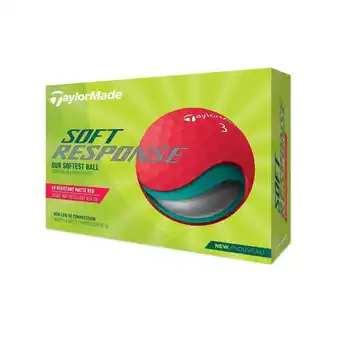 Decathlon Doos met 12 taylormade soft response-golfballen kleur: wit, new aanbieding