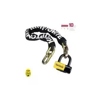 Decathlon New york fahgettaboudit slot fiets lock ketting aanbieding