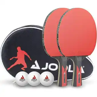 Decathlon Tafeltennis-set ping pong duo carbon aanbieding