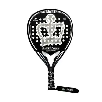 Decathlon Black crown special soft padelracket voor volwassenen aanbieding