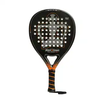 Decathlon Lame de padel adulte black crown piton attack 16k vert aanbieding