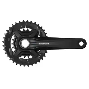 Decathlon Geïntegreerd mountainbike crankstel shimano mt210 9v. 170 mm 36-22 boost aanbieding