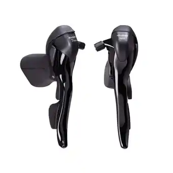 Decathlon Road dual control hendels 3x7 speed - zwart aanbieding
