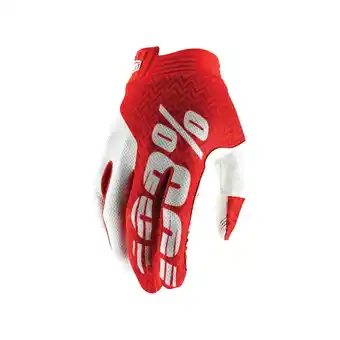 Decathlon Itrack handschoenen - rood/wit aanbieding