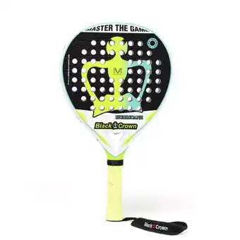 Decathlon Black crown hurricane padel racket aanbieding