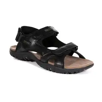 Decathlon Regatta haris sandalen mannen zwart aanbieding