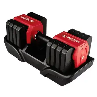 Decathlon Verstelbare dumbbell tot 25kg - compact design aanbieding