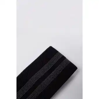 Decathlon Premium weerstandsband - zwart/zwart - textiel - medium resistentie aanbieding