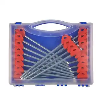 Decathlon Regatta rock pegs 20pk tentaccessoires volwassenen multicolour aanbieding