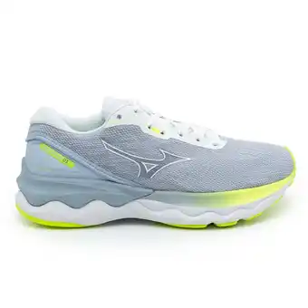 Decathlon Mizuno wave skyrise 3, vrouwen, running, hardloopschoenen, grijs aanbieding