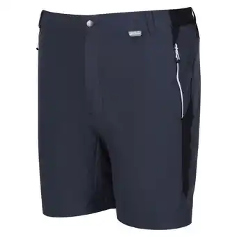 Decathlon Mountain ii korte wandelbroek voor heren - donkergrijs aanbieding