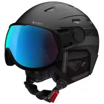 Decathlon Skihelm met vizier cairn suffle-s evollight nxt® aanbieding