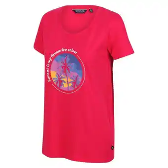 Decathlon Filandra vi fitness-t-shirt met korte mouwen voor dames - roze aanbieding