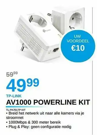Tp-link av1000 powerline kit