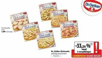 Colruyt Dr. oetker ristorante pizza mozzarella aanbieding