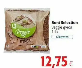 Colruyt Boni selection veggie gyros aanbieding