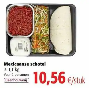 Colruyt Mexicaanse schotel aanbieding